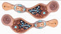 Ladies Turquoise Stone Spur Straps