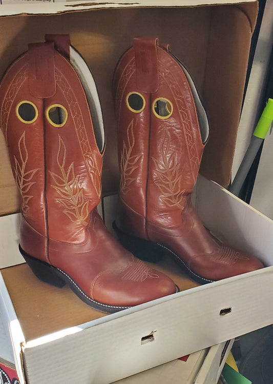 Men's Lucchese Goat Leather Cowboy Boots