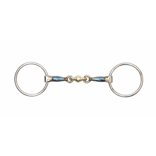 Blue Sweet Iron Loose Ring Snaffle w/Lozenge