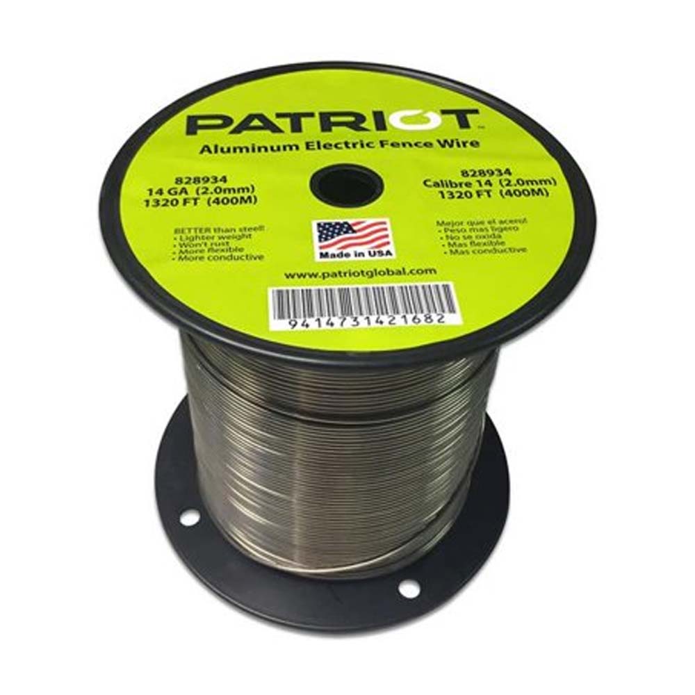 Patriot Aluminum Wire 14g x 1320ft