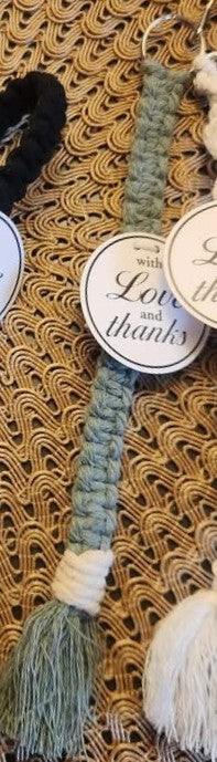 Macrame Keychain- Flat