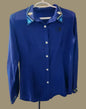 Chemise de chemin de fer bleu royal