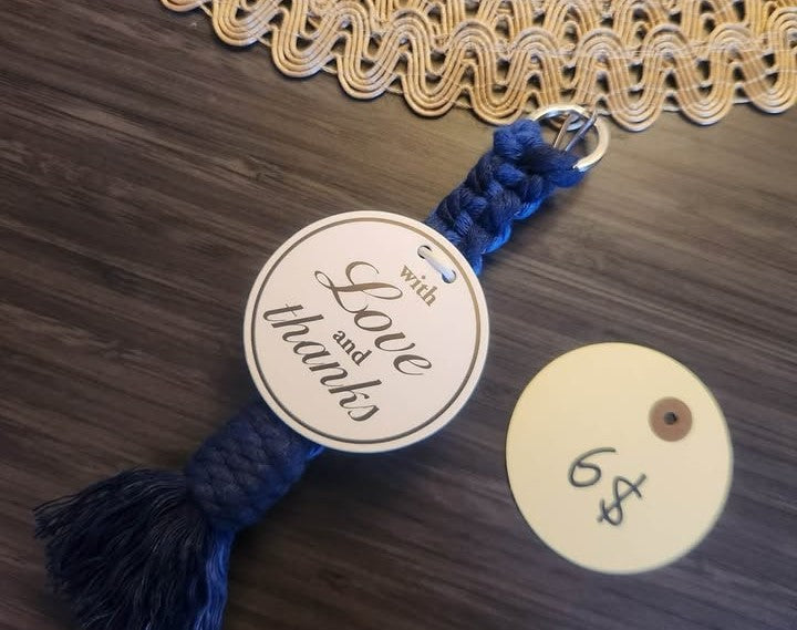 Macrame Keychain- Flat