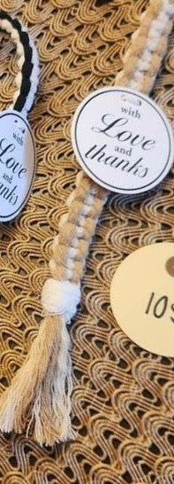 Macrame Keychain- Flat