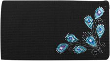 Peacock New Zealand Wool Show Blanket 38x34