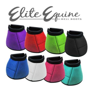 Showman Elite Equine No-Turn Bell Boots