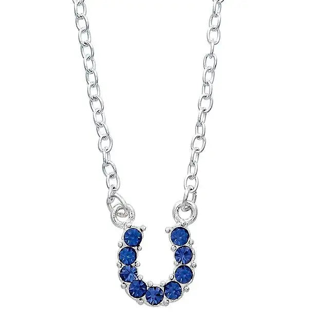 AWST Rhinestone Horseshoe Necklace