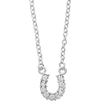 AWST Rhinestone Horseshoe Necklace