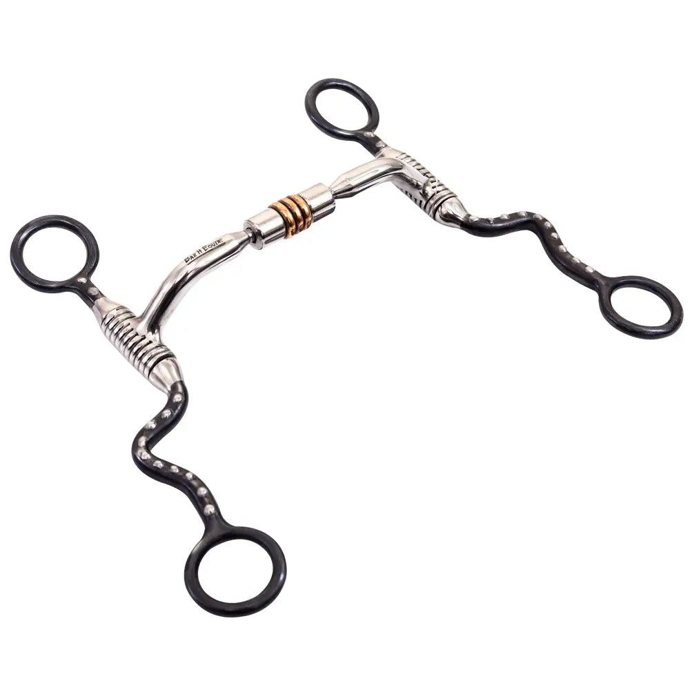 Mors de soulagement de la langue avec rouleau en cuivre