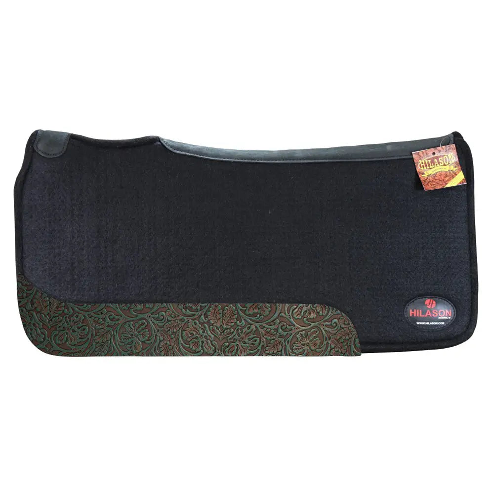 Felt Pad w/Embossed Tooled Leather Wears