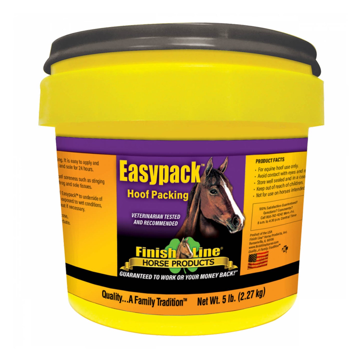 Emballage de sabots Easypack de la ligne d'arrivée