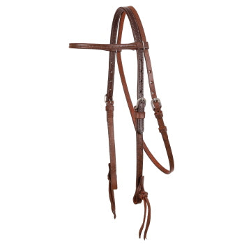 Rattlesnake Knotted Headstall