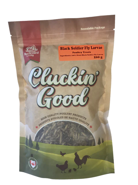 Black Soldier Fly Larvae 750g