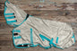 Grey w/Teal Trim Fly Sheet- 76"