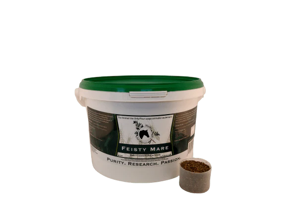 Herbs for Horses- Feisty Mare- 1kg Cut Leaf
