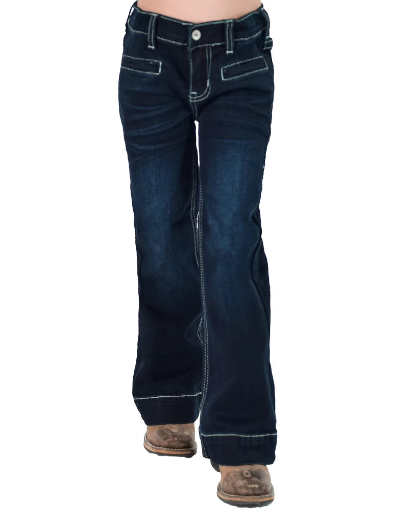 Cowgirl Tuff Girl's BootStitch Trouser