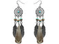 Dream Catcher Earrings w/Feathers