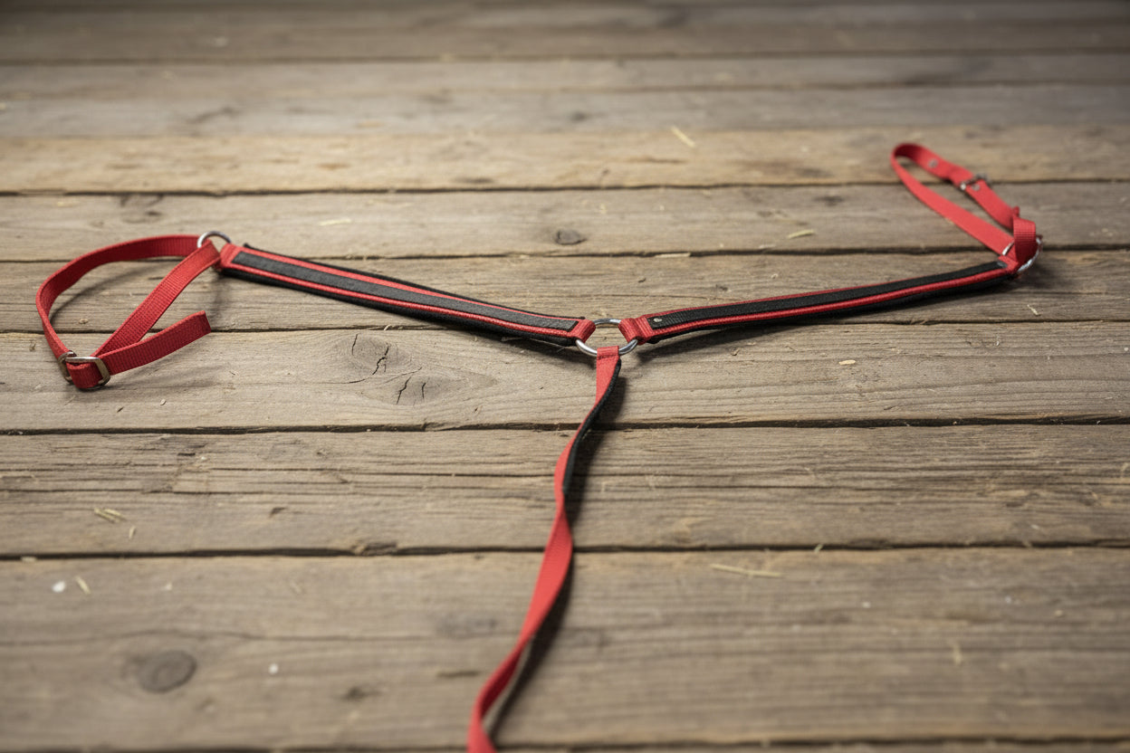Red Nylon Breastcollar