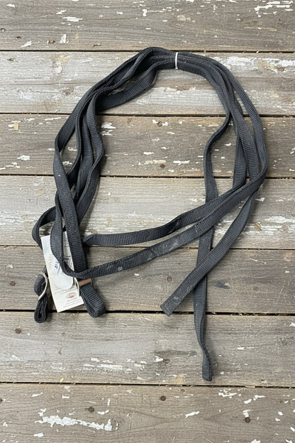 Black Weaver Nylon Split Reins