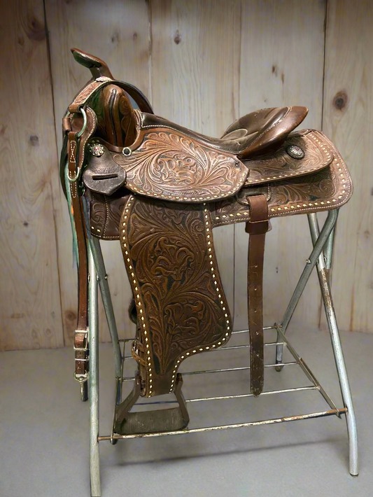 14" Western Rawhide Pleasure Saddle