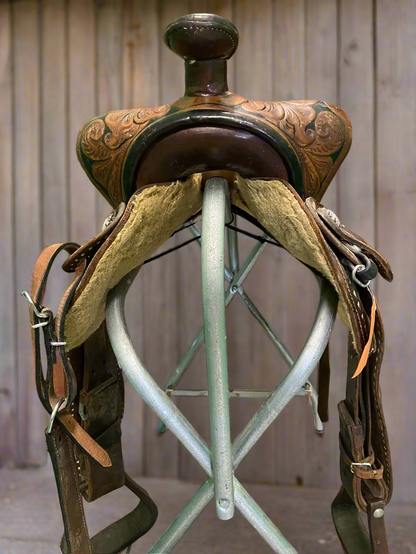 14" Western Rawhide Pleasure Saddle