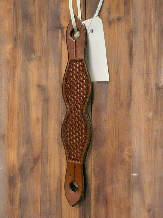 Basketweave Slobber Straps