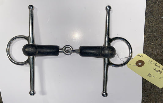 Full Cheek Rubber Mouth Snaffle