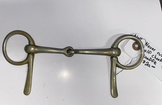 Never Rust Half Cheek Snaffle