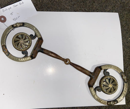 Crystal Rhinestone Snaffle Show Bit