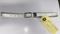 White Leather Curb Strap