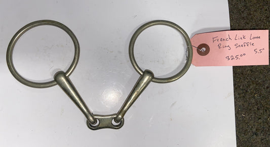 Loose Ring French Link Snaffle