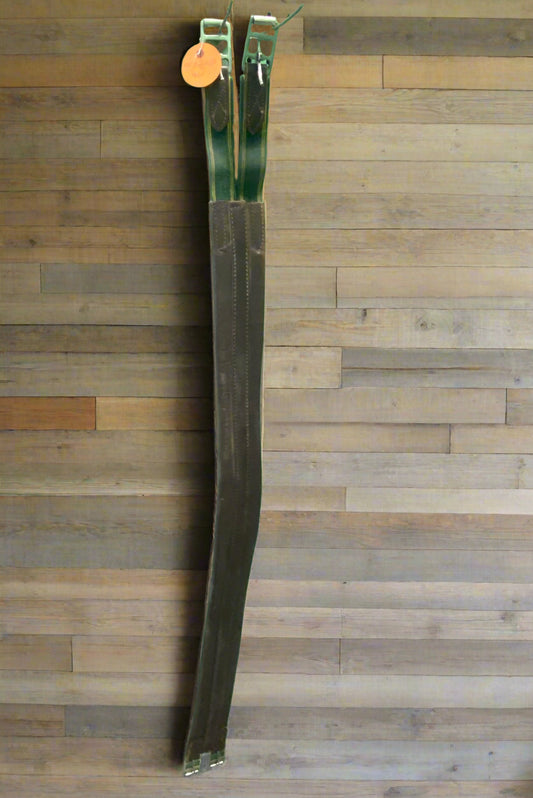 48" Leather Girth w/Elastic End