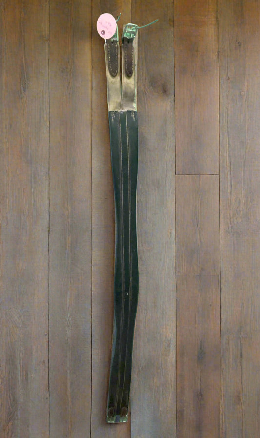 54" Leather Girth w/Elastic End
