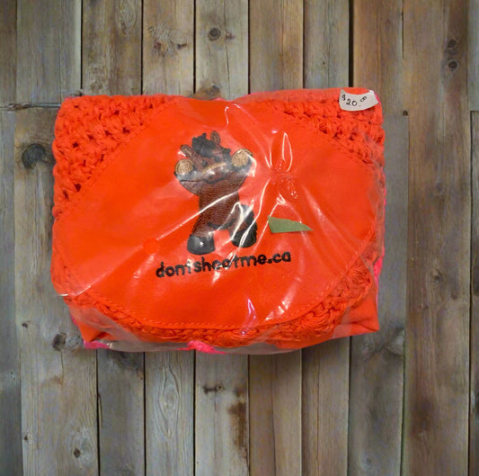 New! Orange "Don't Shoot Me" Fly Veil