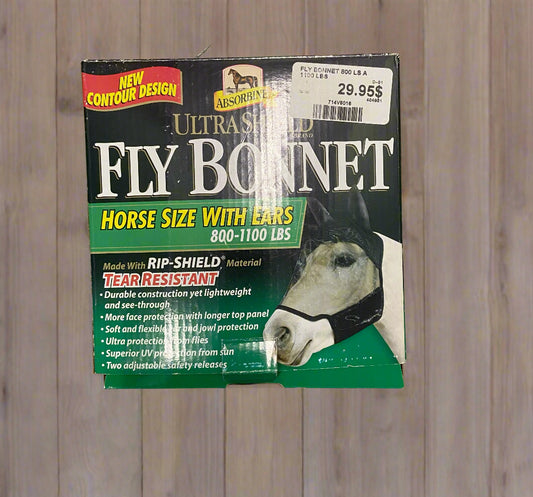 Absorbine Fly Mask w/Ears- Horse
