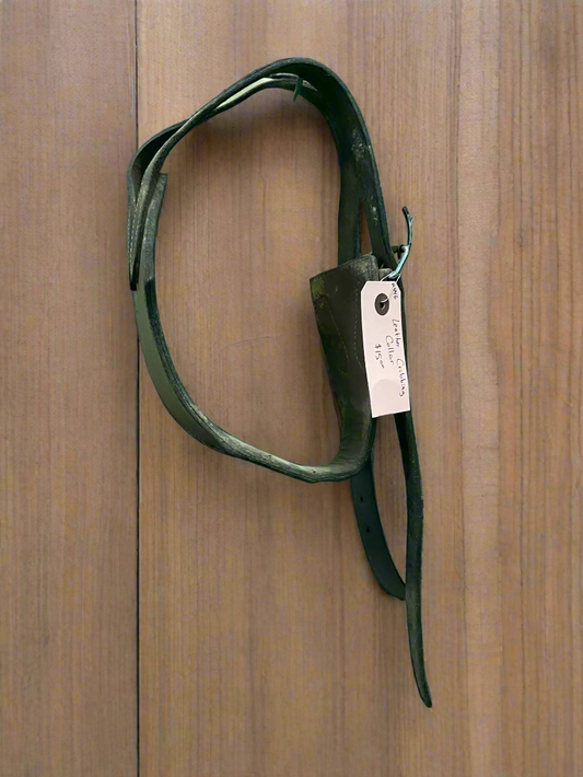 Leather Cribbing Collar