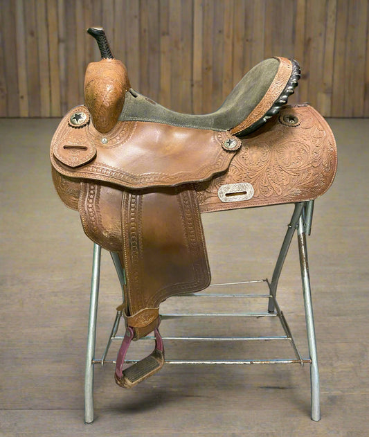 16" Double T Barrel Saddle