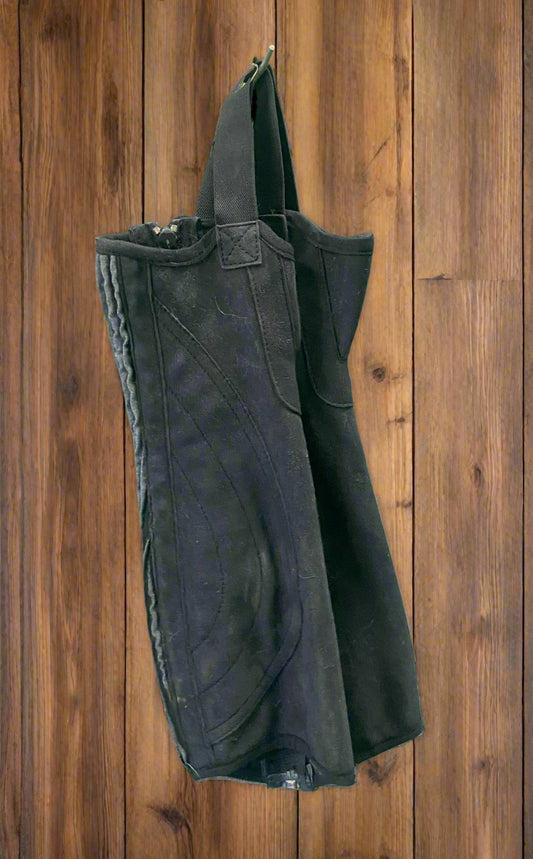 Children's Suede Half Chaps