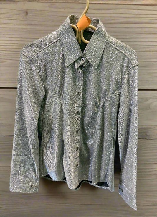 SLWG Silver Sparkle Western Shirt