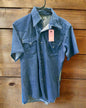 Denim Short Sleeve Shirt