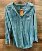 Blue/Green Plaid Western Shirt