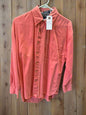 Silver Mesa Salmon Western Shirt