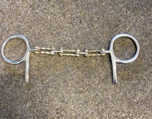 Bike Chain Half Cheek Bit-Pony