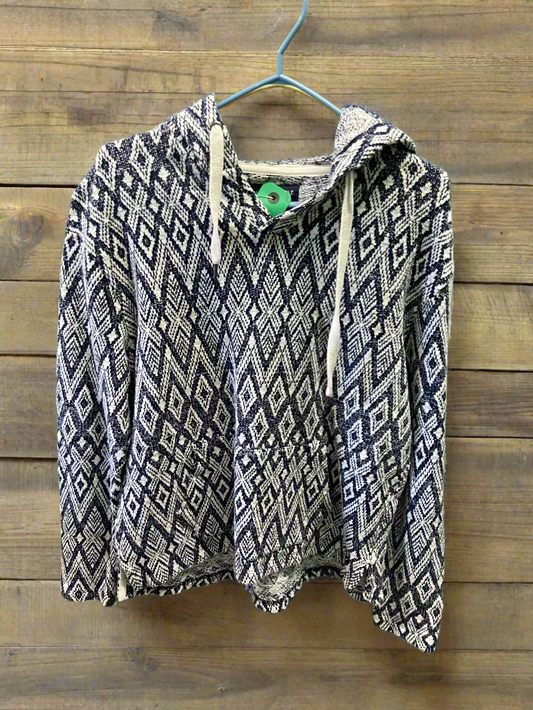 Diamond Pattern Hoodie