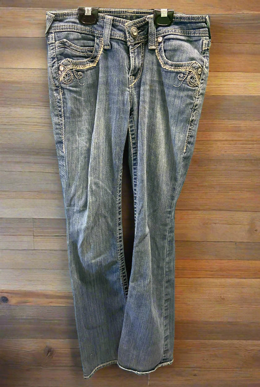 Ariat Turquoise Ladies Jeans