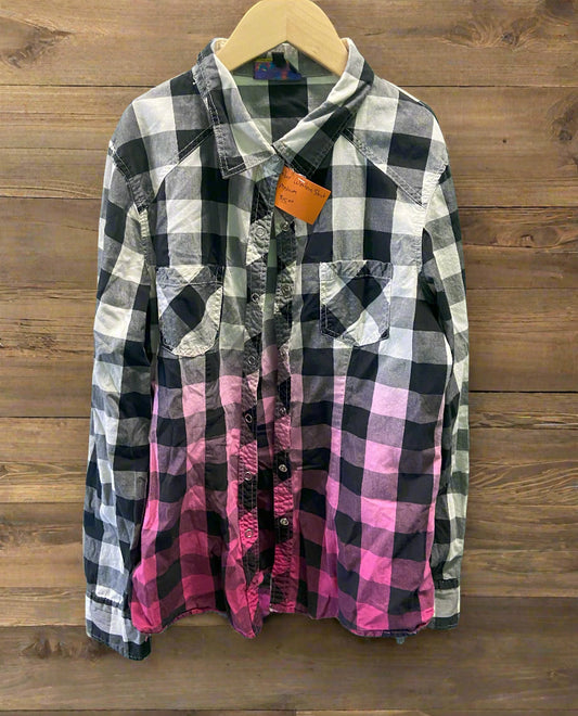Ombre Western Shirt