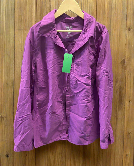 Purple Western Shirt Dri-Tech Material