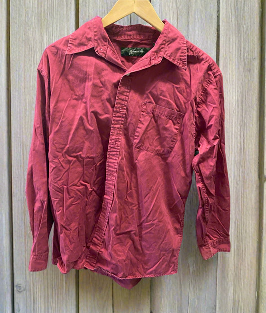 Burgundy Western Shirt