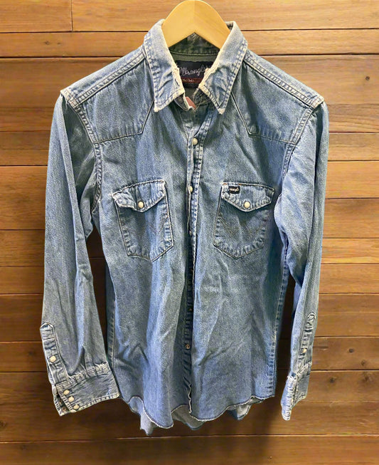 Wrangler Denim Western Shirt