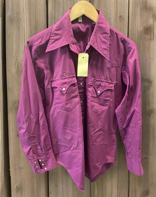 Purple Western Shirt